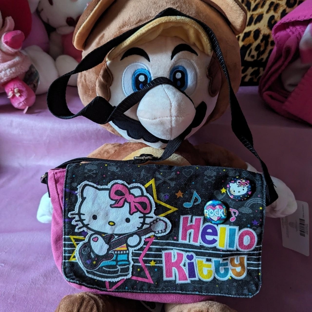 hello kitty x loungefly guitar purse